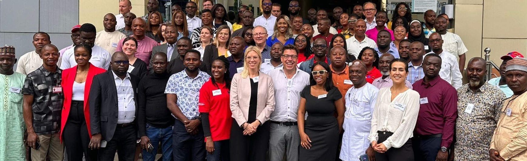 Participants of the five-day workshop in Abuja 