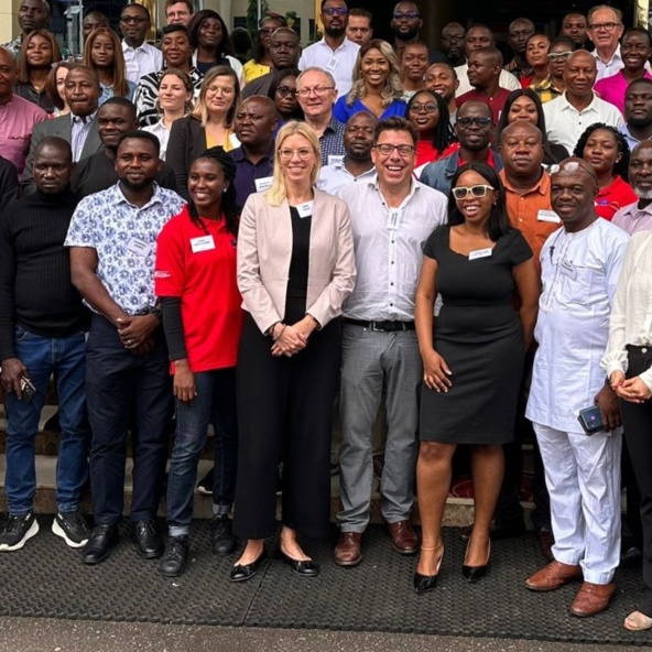 Participants of the five-day workshop in Abuja 